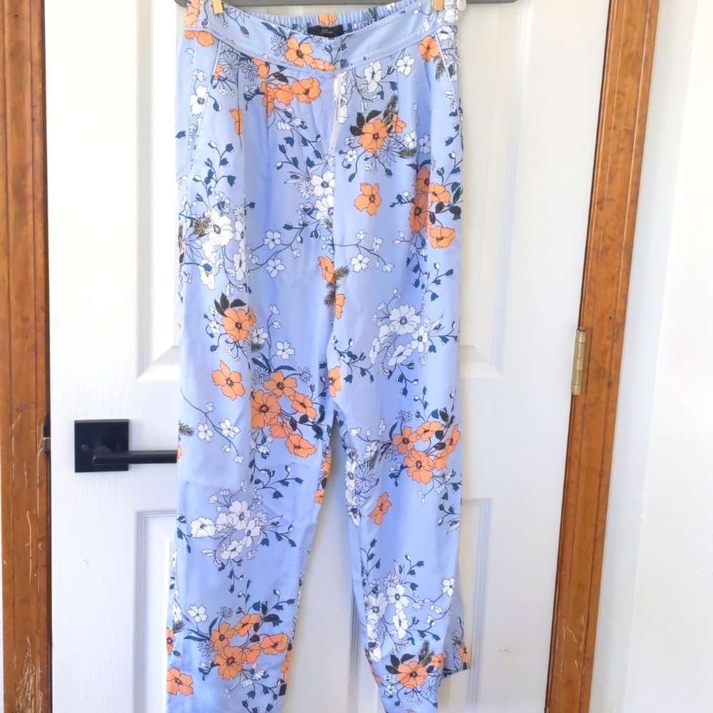NWT JCrew Floral Pants